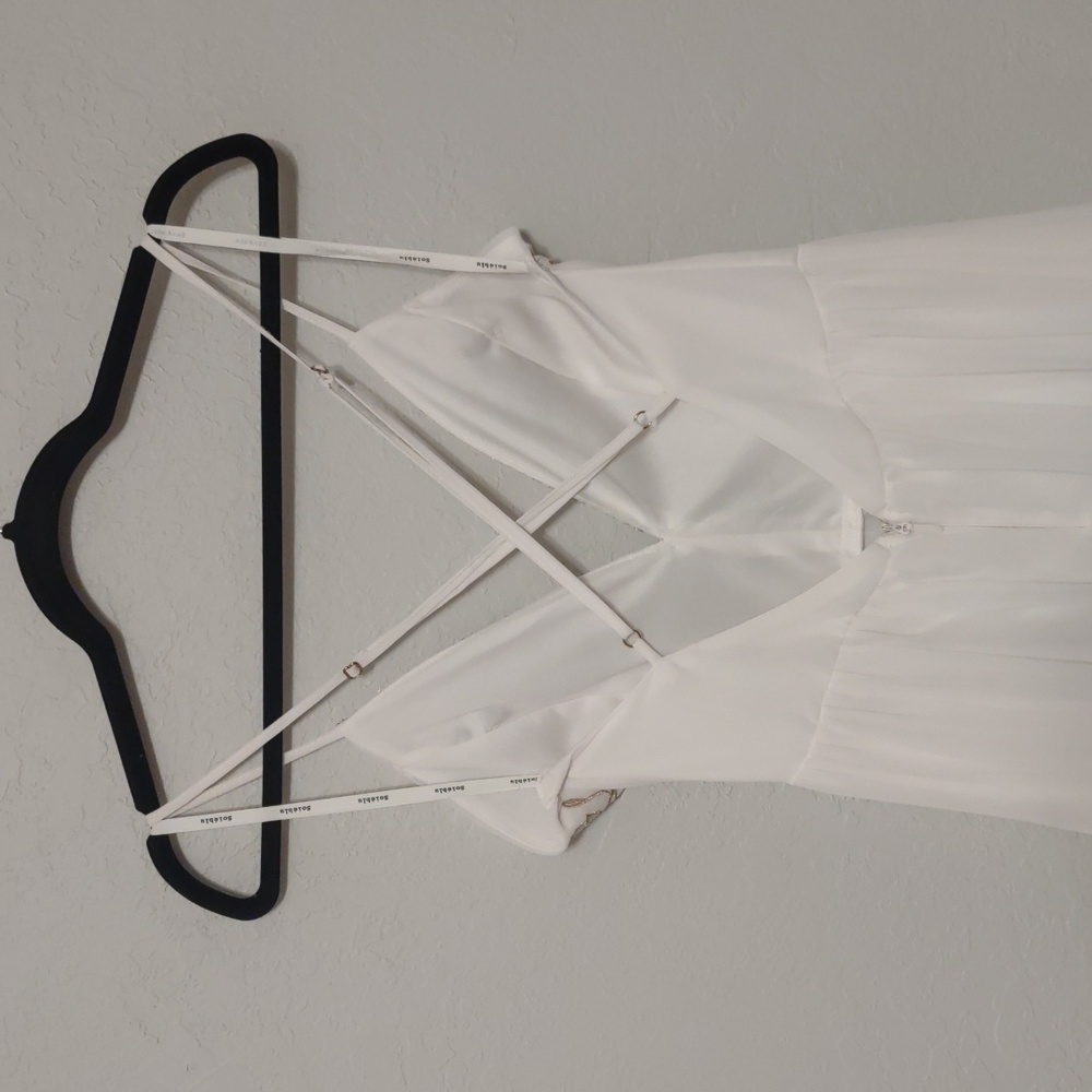 Embroidered A-line Dress - Picture 5 of 6